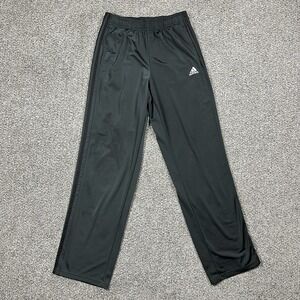 Adidas Pants‎ Mens M Gray Relaxed Straight Baggy Pockets Athleisure